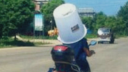 麻麻再也不用担心我被晒黑了